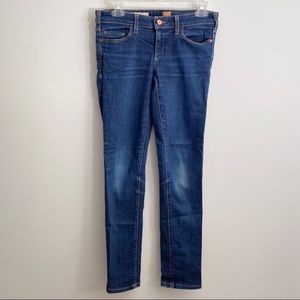 Anthropologie Pilcro Serif Blue Skinny Jeans